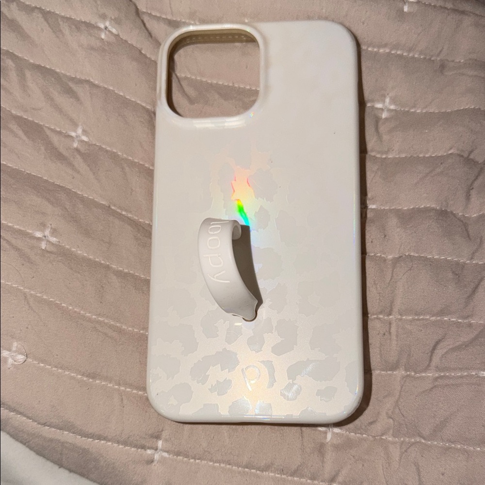 Loopy Case White Leopard Phone Case